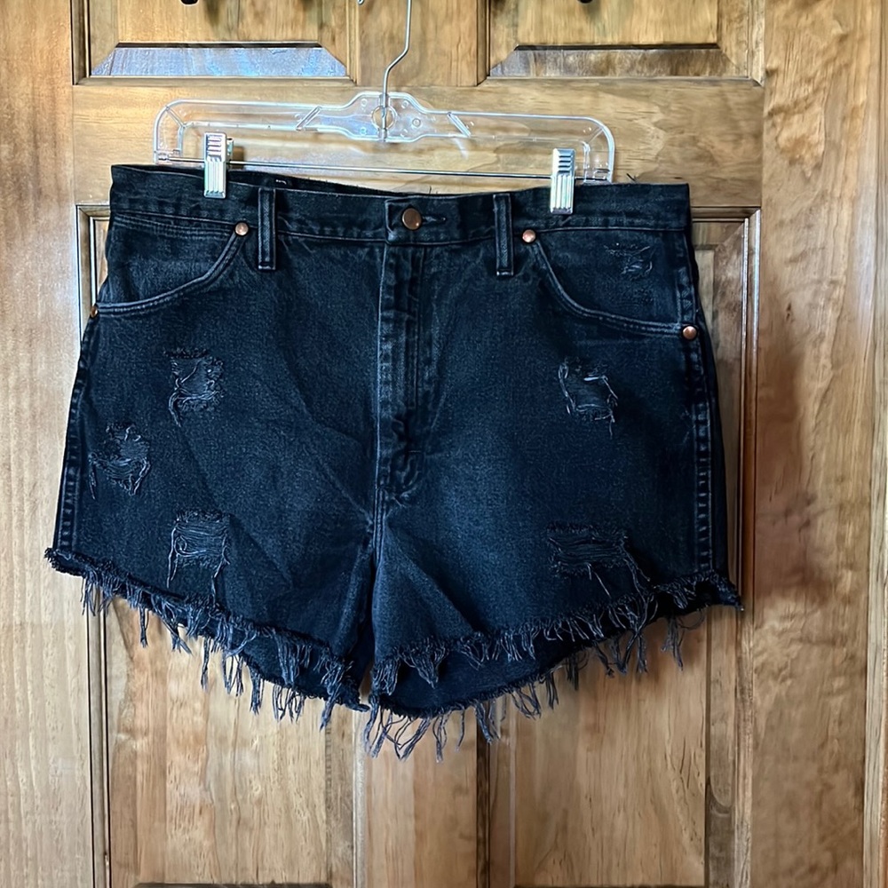 Vintage Wrangler Hand Distressed Shorts